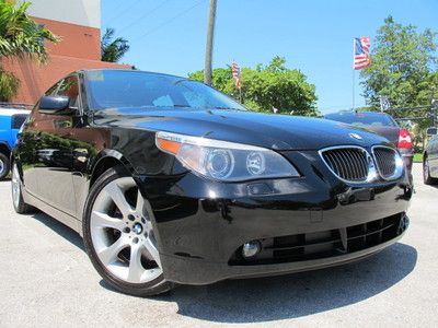 V8 550i sport premium package xenons navigation clean carfax guarantee