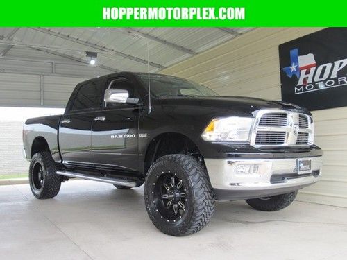 2012 ram 1500 crew cab big horn 4x4 - lifted