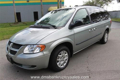 2003 dodge caravan sport wagon 2 owners no accidents us bankruptcy court auction