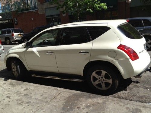 2005 nissan murano s sport utility 4-door 3.5l   mileage 67,764, white