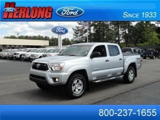 Silver gray interior trd 4x4 v6 chrome tonneau bed cover local trade one owner