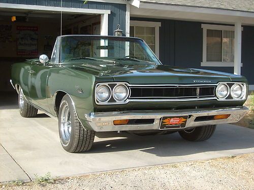 1968 plymouth sport satellite convertible