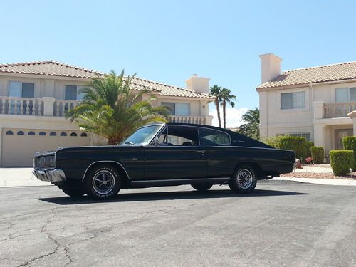 1967 dodge charger 383 big block #'s matching no reserve rare factory options