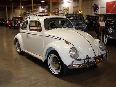 1963 volkswagen beetle sunroof ragtop fully restored