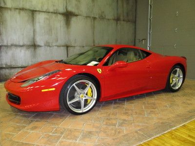 2013 ferrari 458 italia 7 year warranty no wait ship worldwide great equip wow!