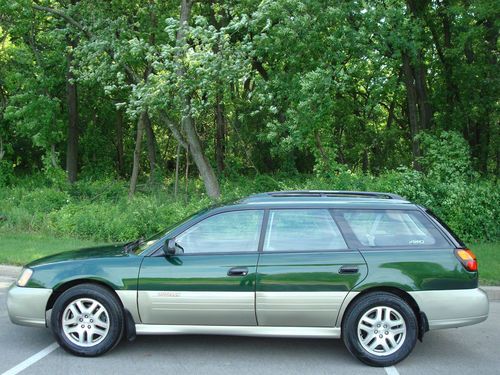 2003 subaru legacy outback wagon! awd! cold a/c! no reserve!