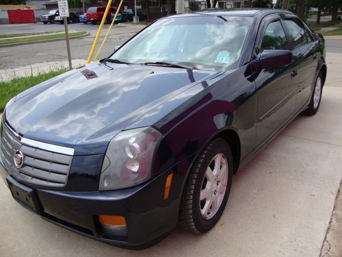 2005 cadillac cts base sedan 3.6l; onstar; low reserve!!