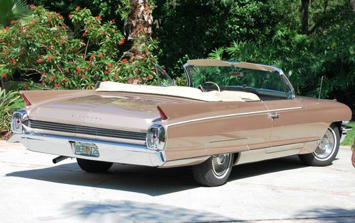 1962 cadillac eldorado biarritz! incredibly rare frame-on complete restoration!