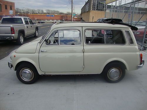 1967 fiat 500 familiara runs and drives good condition., image 2