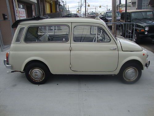 1967 fiat 500 familiara runs and drives good condition., image 3