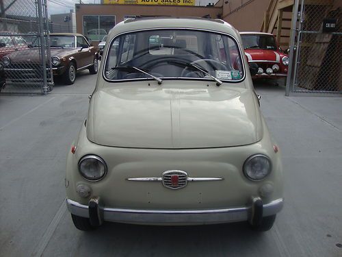 1967 fiat 500 familiara runs and drives good condition., image 4