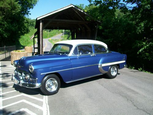 1953 chevrolet belair 2 door restored