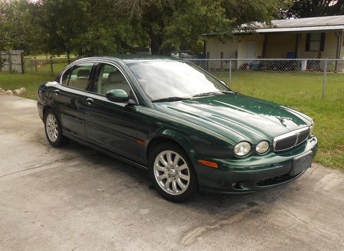 2003 teal green jaguar x-type