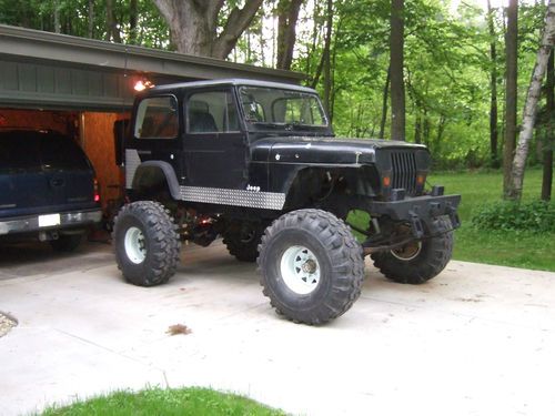 88 jeep wrangler v8 39.5 super swamper tsl's no reserve