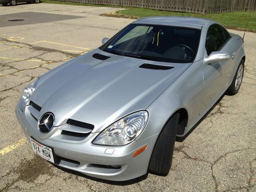 2007 mercedes-benz slk-class slk280 silver