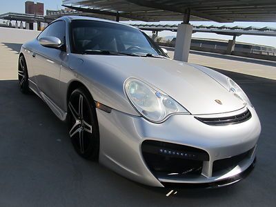 Amazing 2003 porsche 911 carrera c2 996, custom gt kit, custom wheels, mint!!!!!