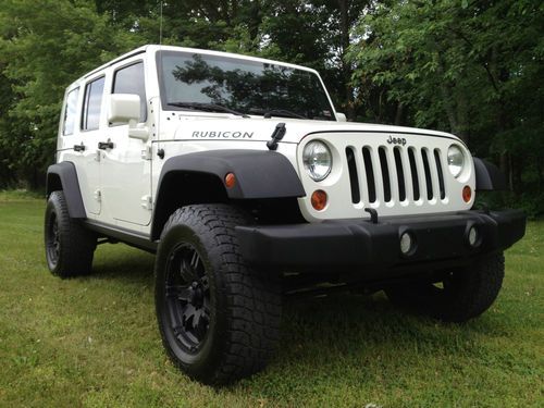 2007 jeep wrangler unlimited rubicon sport utility 4-door 3.8l