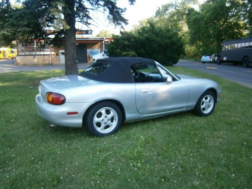 Mazda mx-5 miata silver/black 5 speed