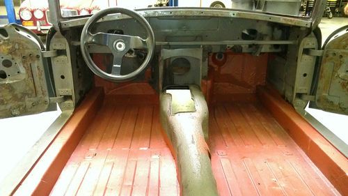 1967 MG MGB GT SPECIAL solid car aluminum hood, image 8