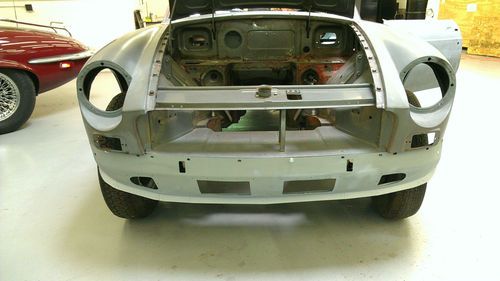 1967 MG MGB GT SPECIAL solid car aluminum hood, image 11