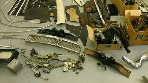 1967 MG MGB GT SPECIAL solid car aluminum hood, image 19