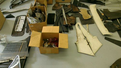 1967 MG MGB GT SPECIAL solid car aluminum hood, image 22