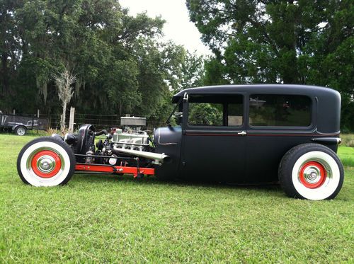 1929 ford model a tudor sedan street rod/hot rod/rat rod