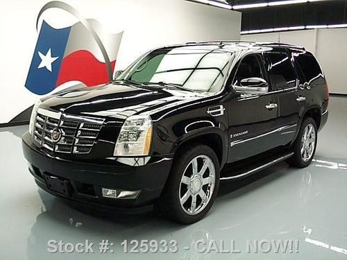 2009 cadillac escalade 8 pass nav rear cam 22's 84k mi texas direct auto