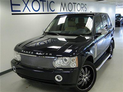 2008 rover hse awd! nav rear-cam pdc heated-sts 2tv/ent-pkg xenon 22"status-whls
