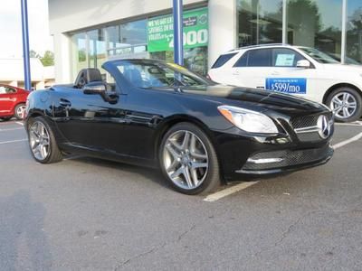 2012 mercedes-benz slk350 premium 1 package/airscarf/leather seats/18" alloys