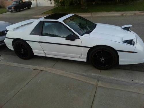 1985 fiero gt  fuel injected v-6 engine