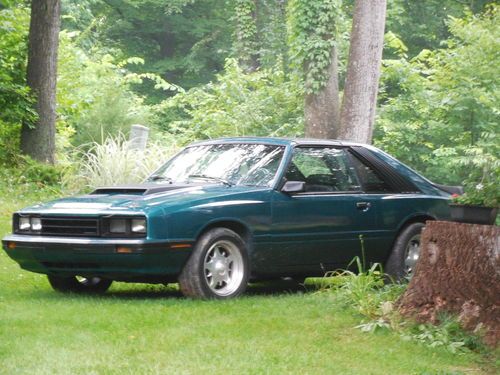 1983 mercury capri rs 5.0 roller motor 5 speed fox body mustang