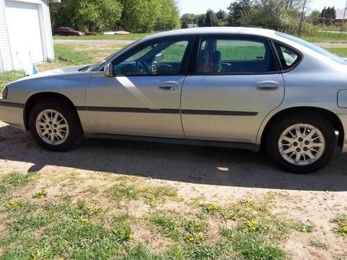 2002 chevrolet impala base sedan 4-door 3.4l well maintained- lots of new parts