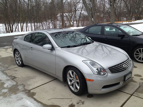 2003 infiniti g35 coupe 2-door 3.5l manual transmission 45k low miles clean