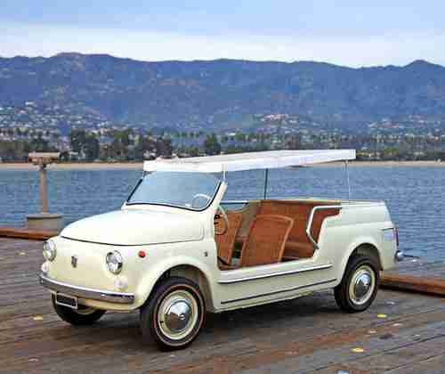 1965 FIAT 500 Jolly Giardiniera - Coachwork by Ghia, image 8