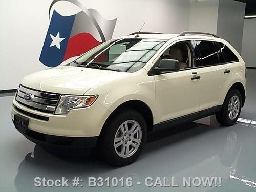 2008 ford edge se creme brulee alloy wheels only 65k mi texas direct auto