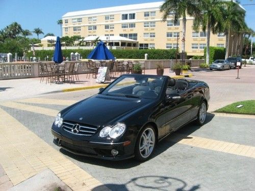 2009 mercedes-benz clk550 amg sport pkg