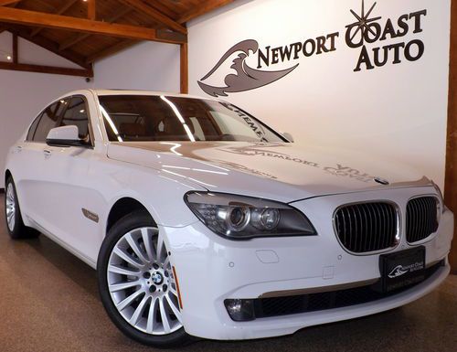 2010 bmw 750li sedan 750li * 1-owner * full factory warranty including all sched