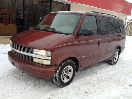 1999 chevrolet astro ls extended passenger van 3-door 4.3l,runs great !!!