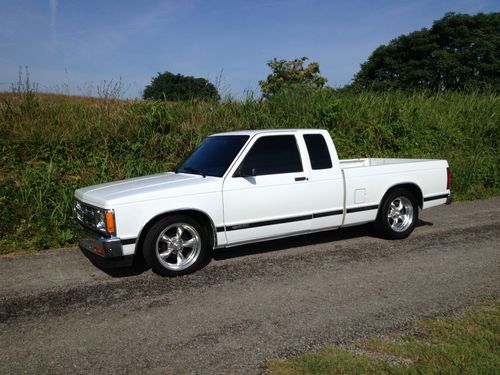 1993 chevrolet chevy s10 pickup king cab v6 5 speed nice sharp solid truck