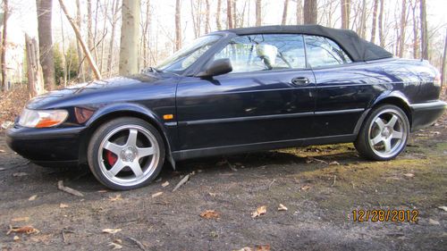 1998 saab se turbo5-speed convertible low miles