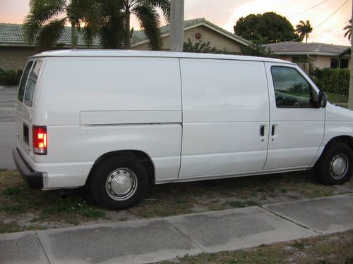 2000 ford e-series, e-150 cargo work van