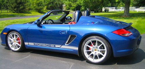 2011 porsche boxster spyder convertible 2-door 3.4l