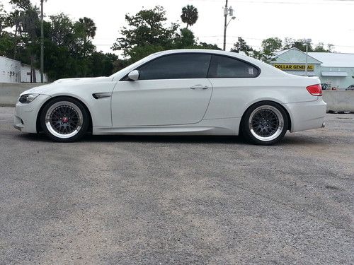 Alpine white, 6 speed manual, coupe, supercharged, ccw wheels