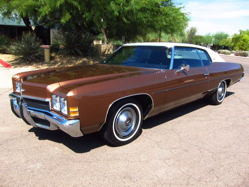 1972 chevrolet impala sport coupe - one owner - only 27k org miles - wow!!