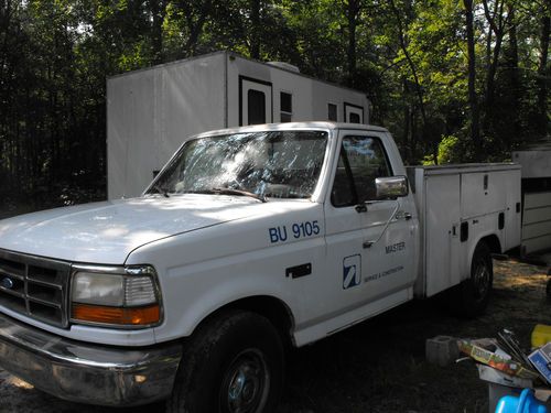 1997 ford f 350 utility body truck