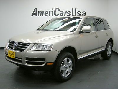 2005 touareg v6 4x4 carfax certified low miles excellent condition super sharp