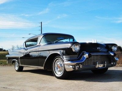 1957 black cadillac deville