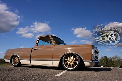 1972 C10 CHEVY HOTROD RAT ROD STREET HOT ROD BAGGED CUSTOM PICKUP TRUCK AIR RIDE, image 11