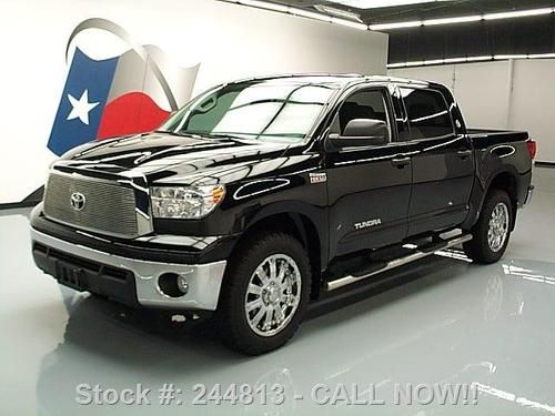 2012 toyota tundra crewmax 4x4 texas ed nav 20's 22k mi texas direct auto